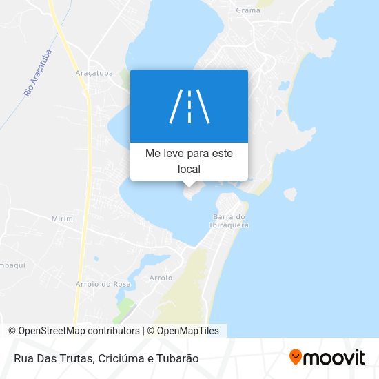 Rua Das Trutas mapa