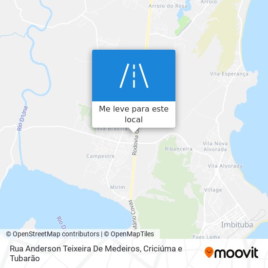Rua Anderson Teixeira De Medeiros mapa