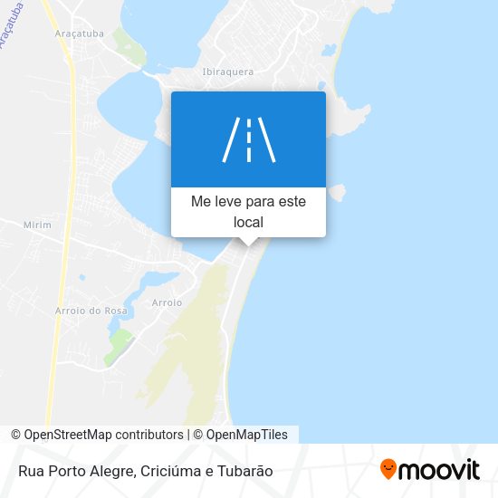 Rua Porto Alegre mapa