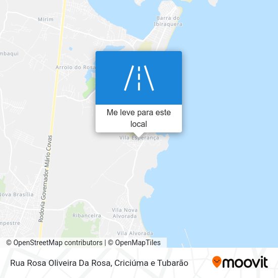 Rua Rosa Oliveira Da Rosa mapa