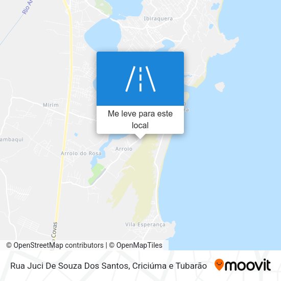 Rua Juci De Souza Dos Santos mapa