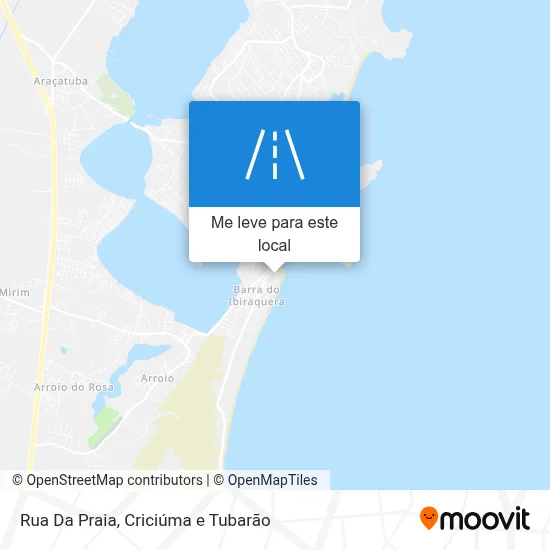 Rua Da Praia mapa