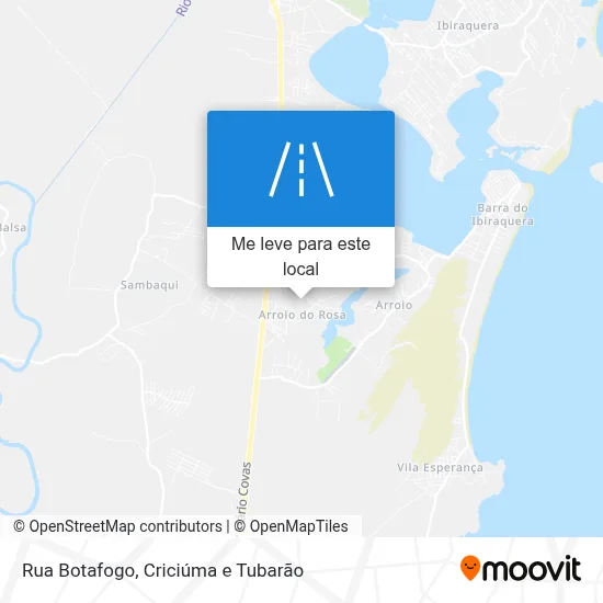 Rua Botafogo mapa