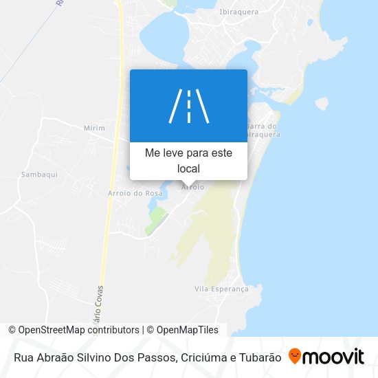 Rua Abraão Silvino Dos Passos mapa