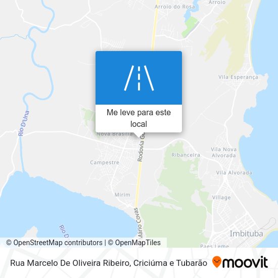 Rua Marcelo De Oliveira Ribeiro mapa