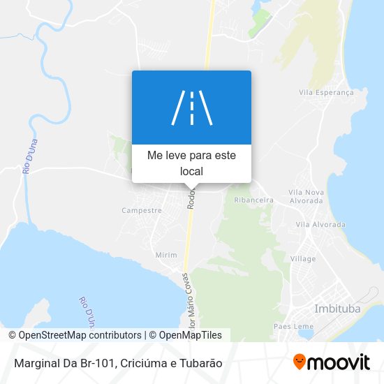 Marginal Da Br-101 mapa