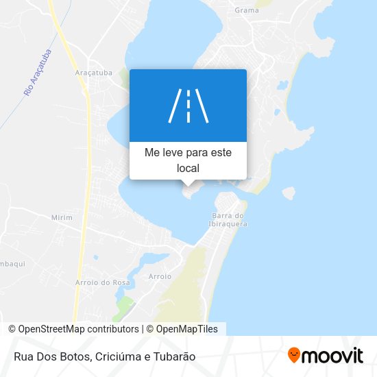 Rua Dos Botos mapa