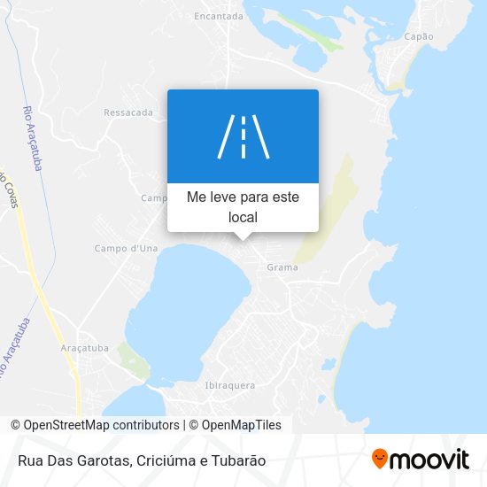 Rua Das Garotas mapa