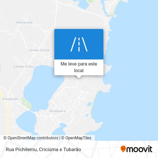 Rua Pichilemu mapa