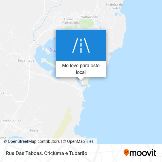 Rua Das Taboas mapa