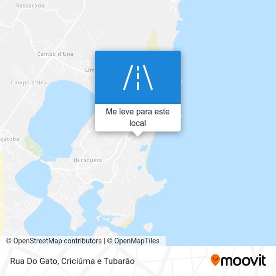 Rua Do Gato mapa