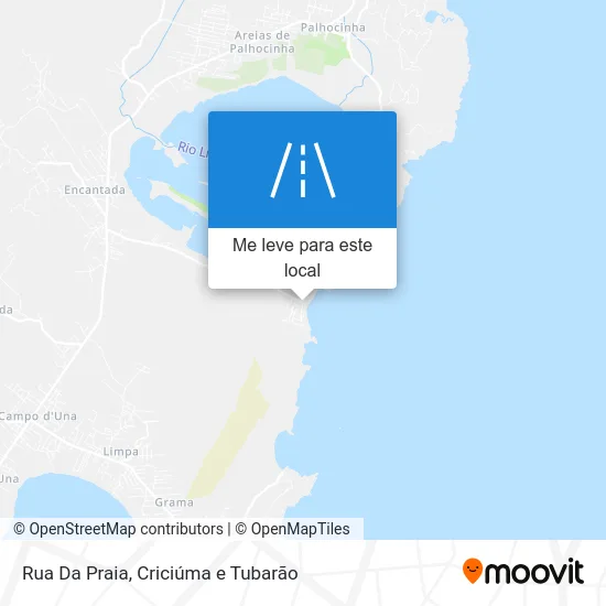 Rua Da Praia mapa
