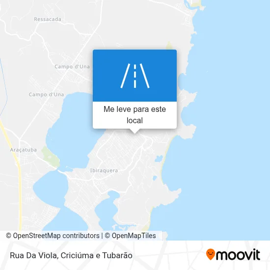 Rua Da Viola mapa