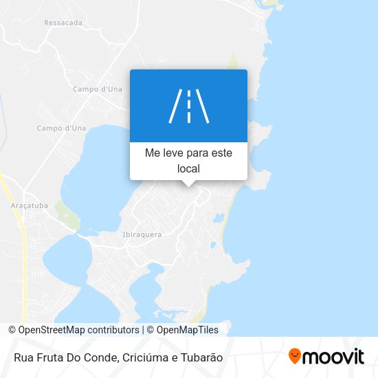 Rua Fruta Do Conde mapa