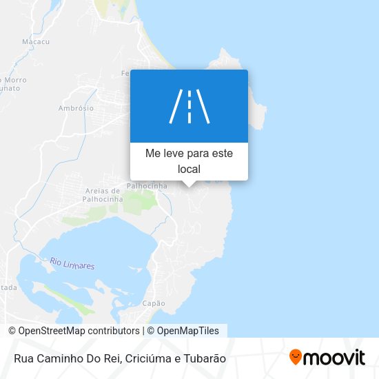 Rua Caminho Do Rei mapa