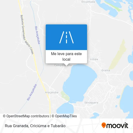 Rua Granada mapa
