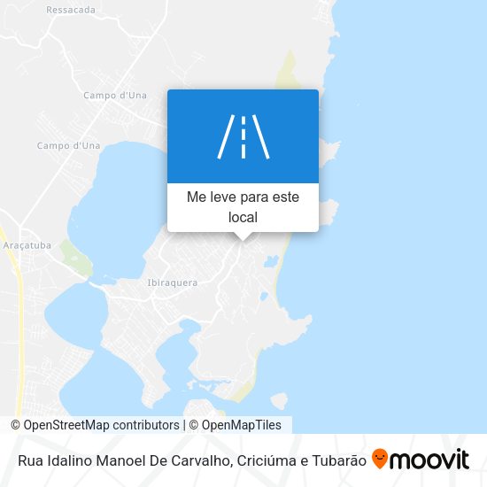 Rua Idalino Manoel De Carvalho mapa