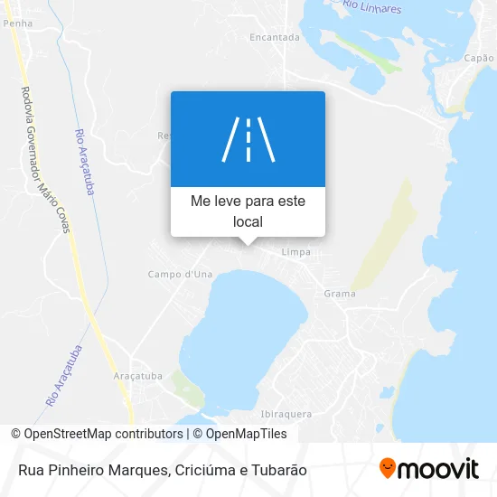 Rua Pinheiro Marques mapa