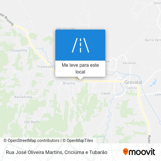 Rua José Oliveira Martins mapa