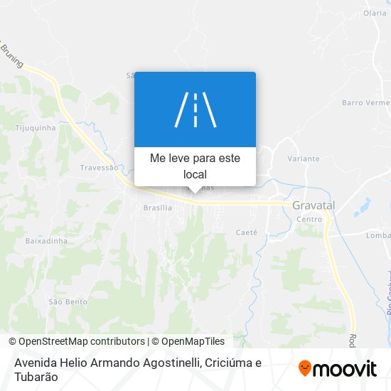 Avenida Helio Armando Agostinelli mapa
