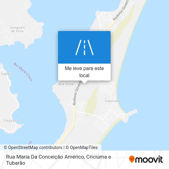 Rua Maria Da Conceição Américo mapa