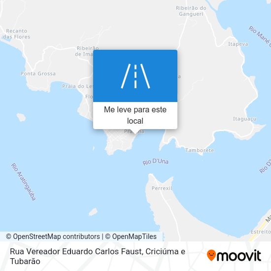 Rua Vereador Eduardo Carlos Faust mapa