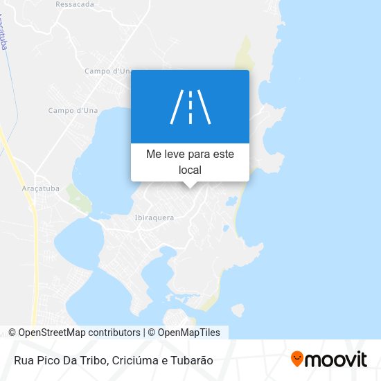 Rua Pico Da Tribo mapa