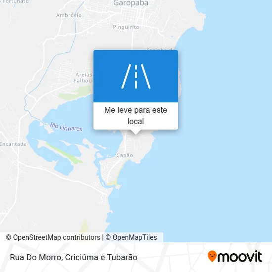Rua Do Morro mapa