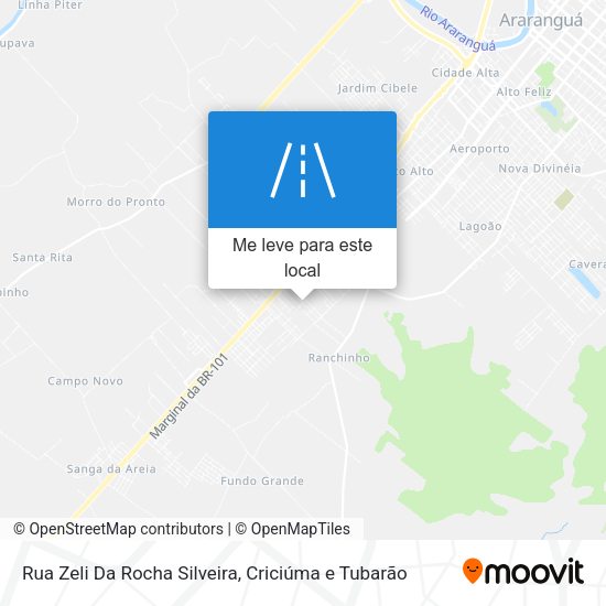 Rua Zeli Da Rocha Silveira mapa