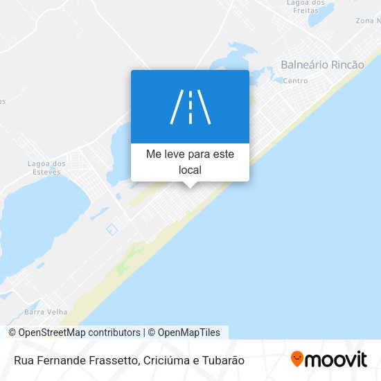 Rua Fernande Frassetto mapa