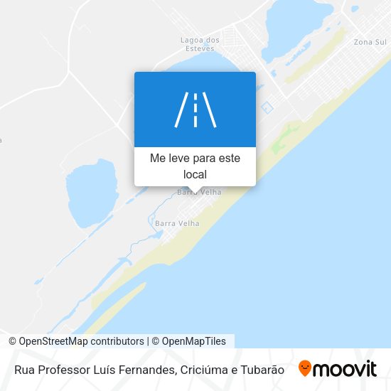 Rua Professor Luís Fernandes mapa