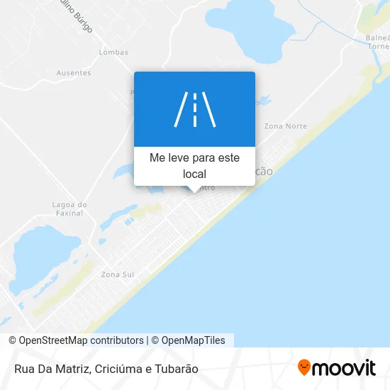 Rua Da Matriz mapa