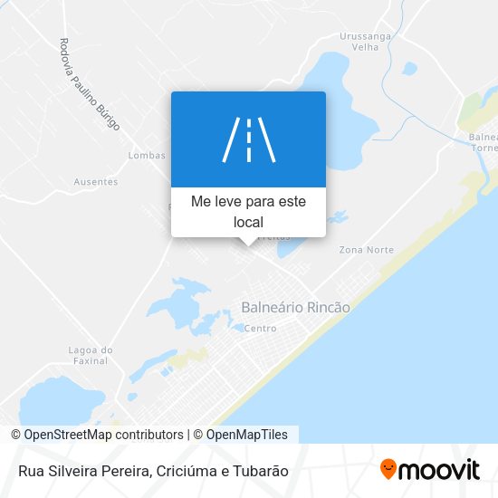 Rua Silveira Pereira mapa