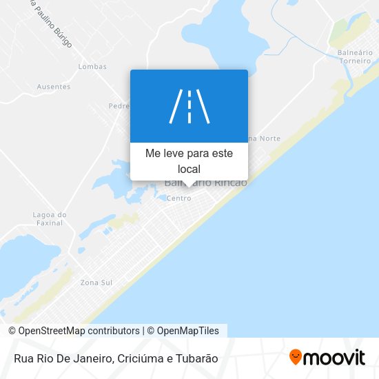 Rua Rio De Janeiro mapa