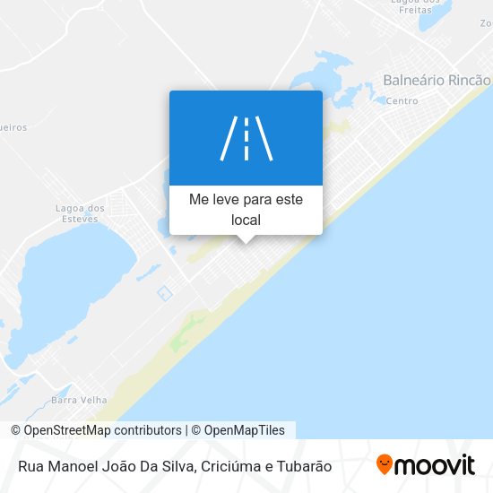 Rua Manoel João Da Silva mapa
