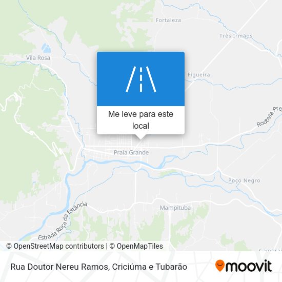 Rua Doutor Nereu Ramos mapa