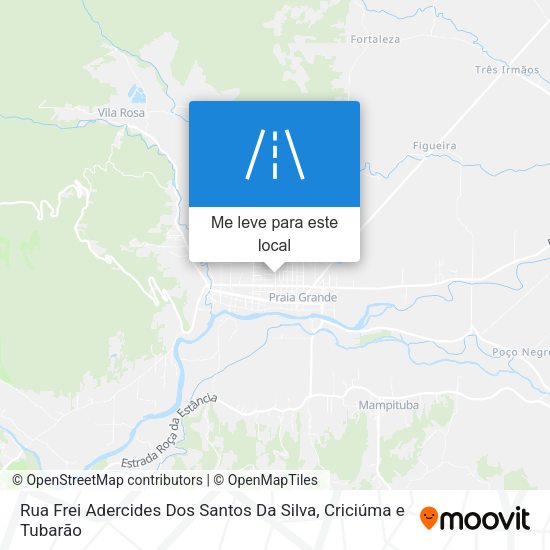 Rua Frei Adercides Dos Santos Da Silva mapa