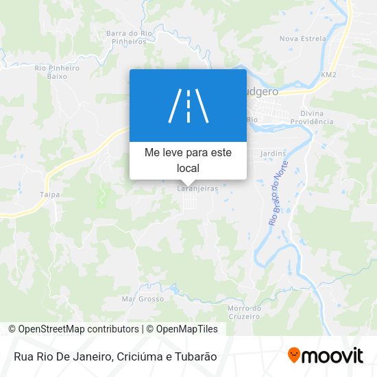 Rua Rio De Janeiro mapa