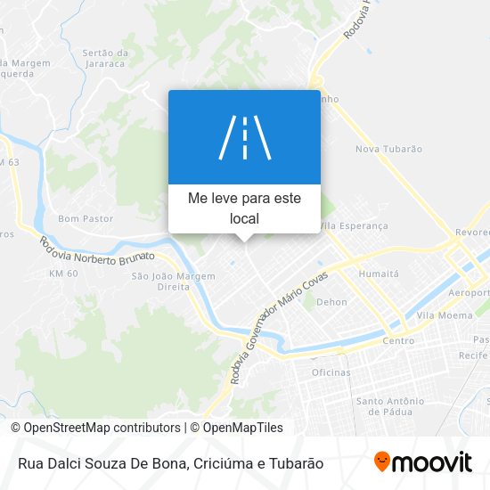 Rua Dalci Souza De Bona mapa