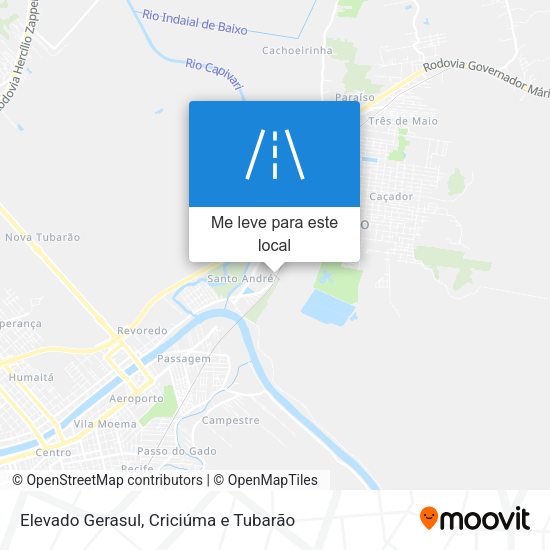 Elevado Gerasul mapa