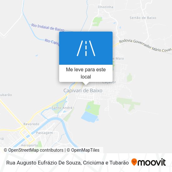 Rua Augusto Eufrázio De Souza mapa