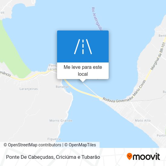 Ponte De Cabeçudas mapa