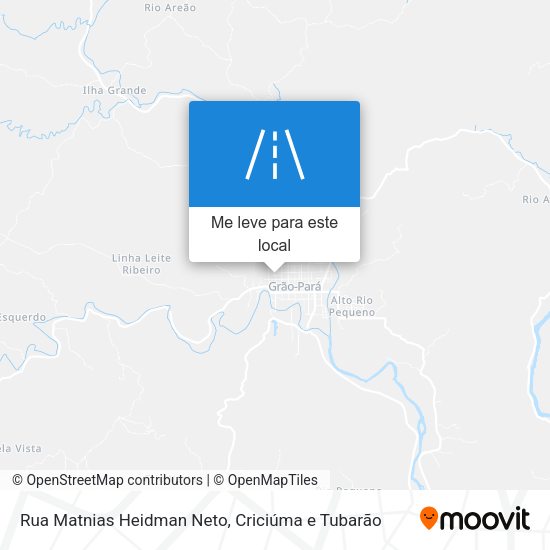 Rua Matnias Heidman Neto mapa