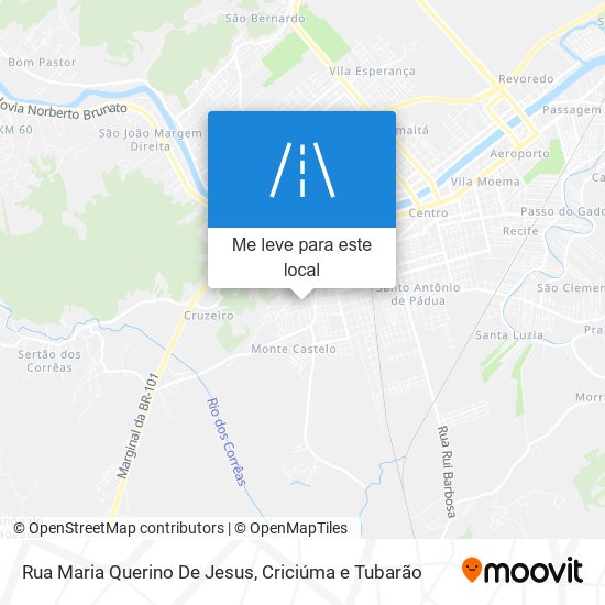Rua Maria Querino De Jesus mapa