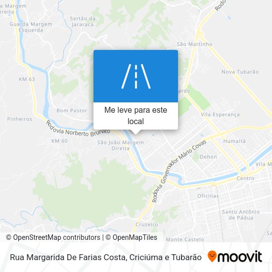 Rua Margarida De Farias Costa mapa