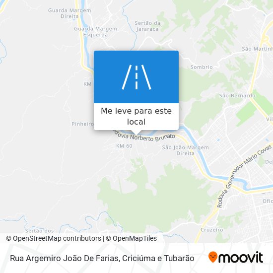 Rua Argemiro João De Farias mapa