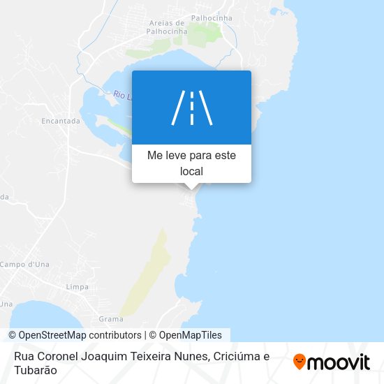 Rua Coronel Joaquim Teixeira Nunes mapa