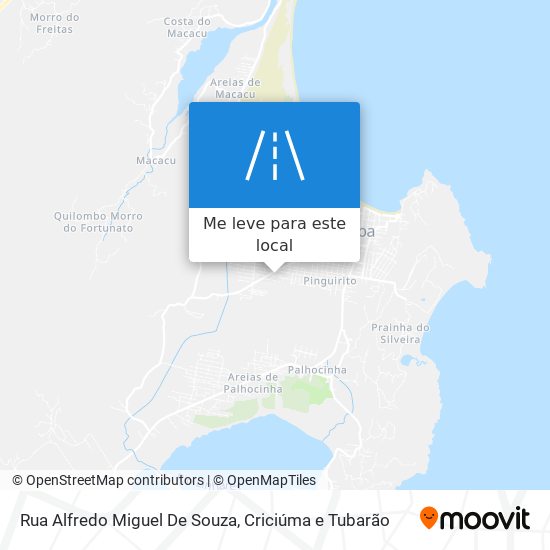 Rua Alfredo Miguel De Souza mapa