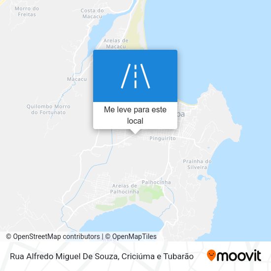 Rua Alfredo Miguel De Souza mapa