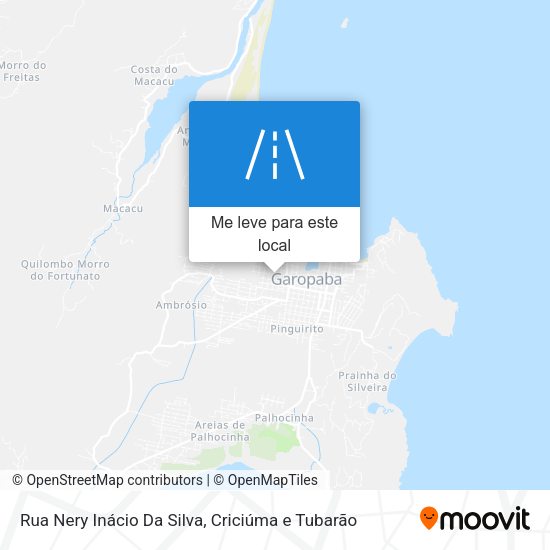 Rua Nery Inácio Da Silva mapa